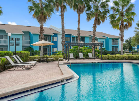 Outdoor Pool with Sundeck