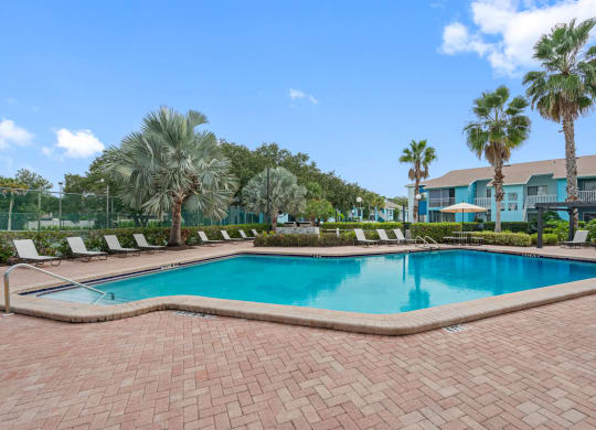 Outdoor Pool with Sundeck