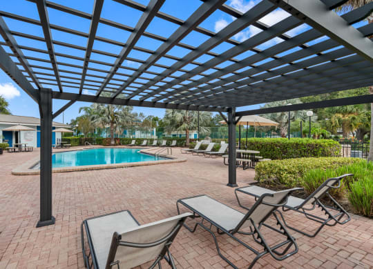 Pergola near Pool