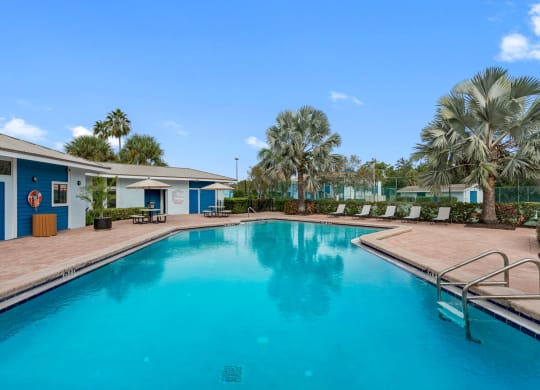 Outdoor Pool with Sundeck