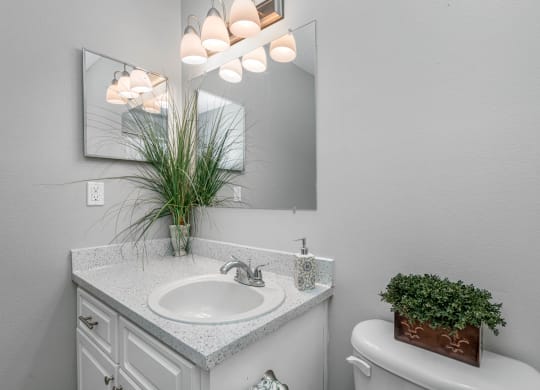 Bathroom with Modern Finishes