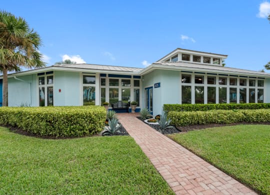 Clubhouse Entrance
