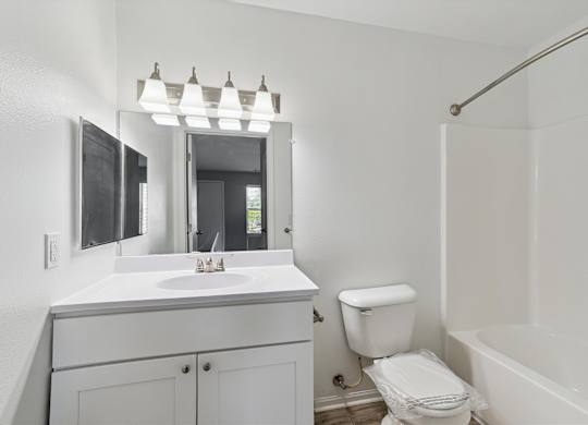 Bathroom with Modern Finishes