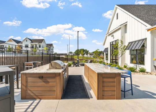 Outdoor Kitchen Area
