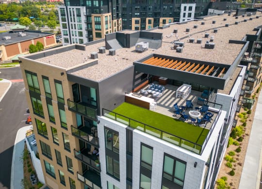 Aerial View of Sky Lounge