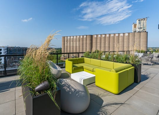 Rooftop Deck With Lounge