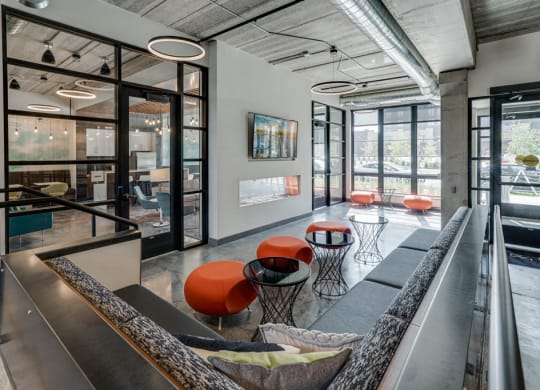 Built In Seating in G4 Lobby
