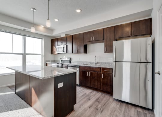Spacious Kitchen With Premium Fixtures & Finishes