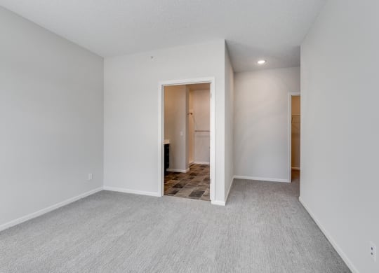 Bedroom With Attached Bathroom