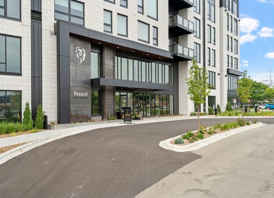 Front Entrance of Paravel