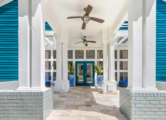 Clubhouse Entrance