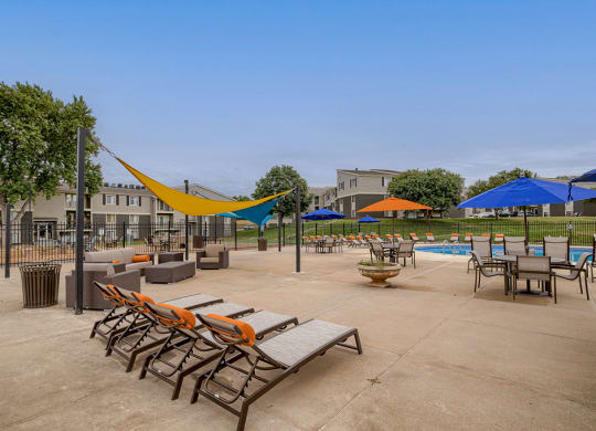 Outdoor Pool with Sundeck