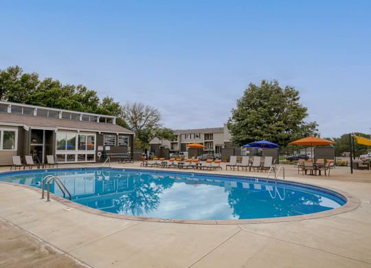 Outdoor Pool with Sundeck