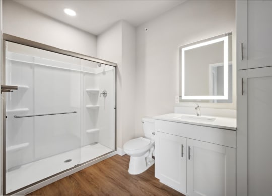 Bathroom with Shower