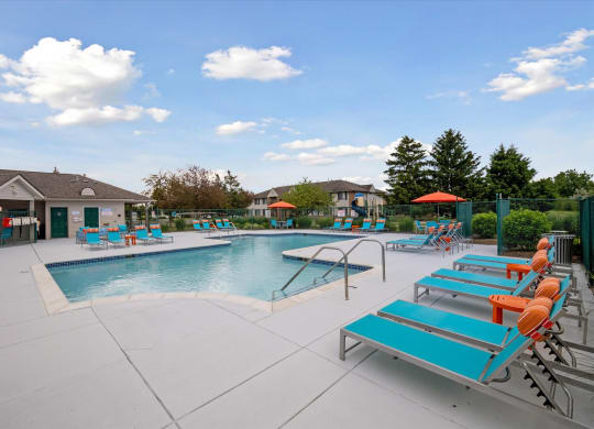 Outdoor Pool with Sundeck