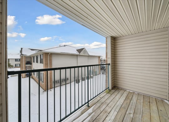 Large Balcony