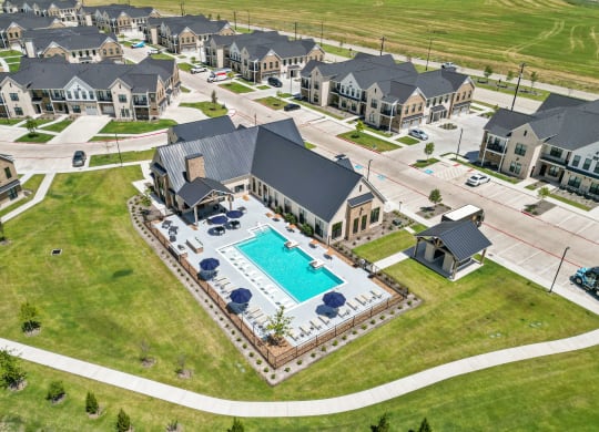 Aerial View of Pool