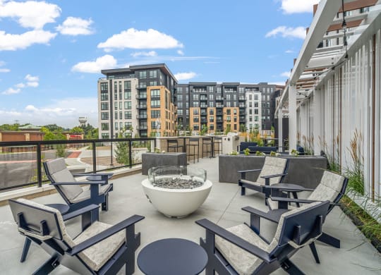 Outdoor Patio with Firepit