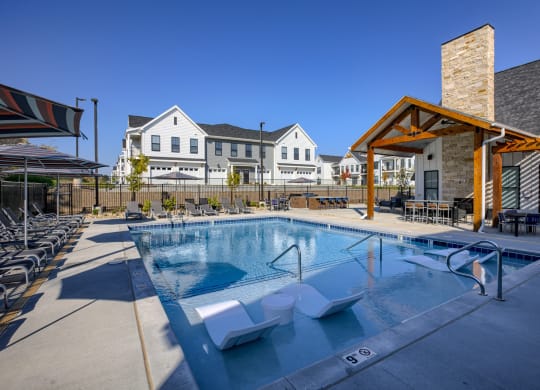 Outdoor Pool with Sundeck