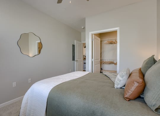 Bedroom With Walk-In Closet