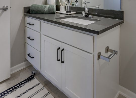 Bathroom with Quartz Countertops