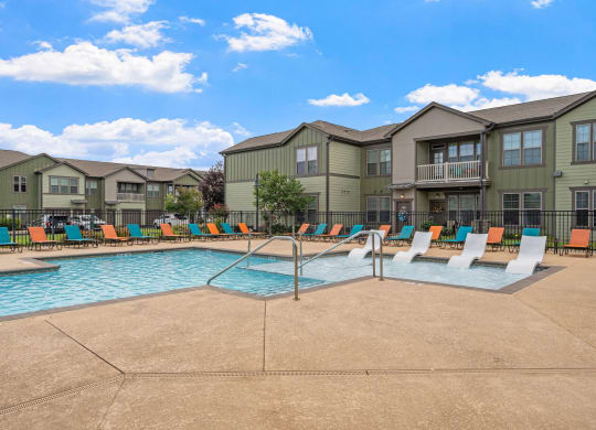 Outdoor Pool with Sundeck