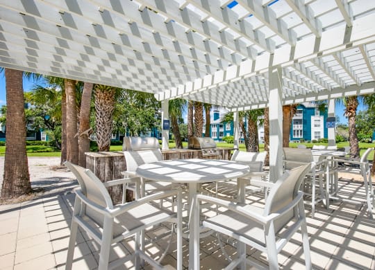 Spacious Outdoor Pergola Area