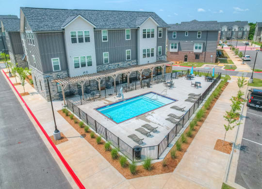 Aerial View of Pool