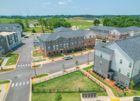 Aerial View of Community