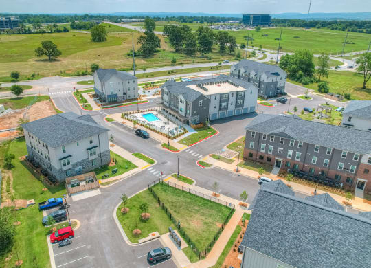 Aerial View of Community