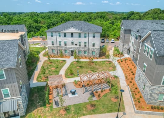 Aerial View of Community
