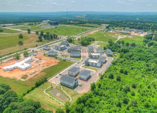 Aerial View of Community