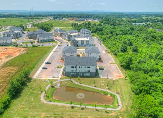 Aerial View of Community