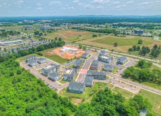 Aerial View of Community