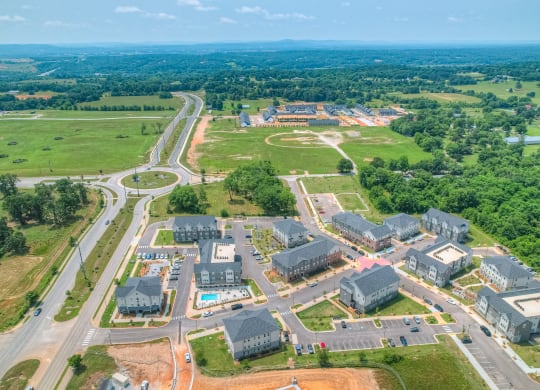 Aerial View of Community