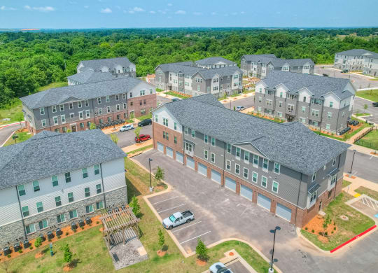Aerial View of Community