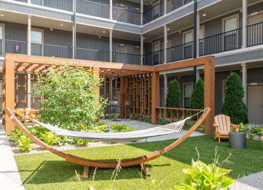 Courtyard with Hammock