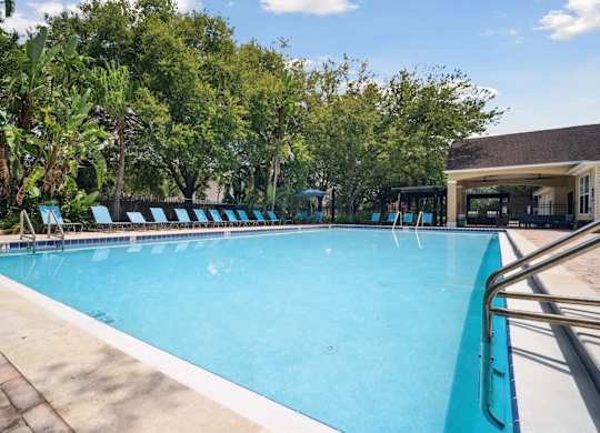 Outdoor Pool with Sundeck