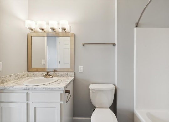 Bathroom with Modern Finishes