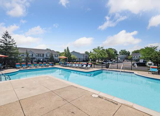 Outdoor Pool with Sundeck