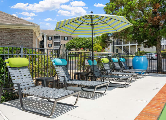 Pool with Patio Furniture