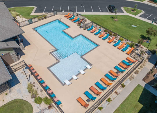 Aerial View of Pool