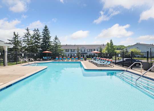 Outdoor Pool with Sundeck