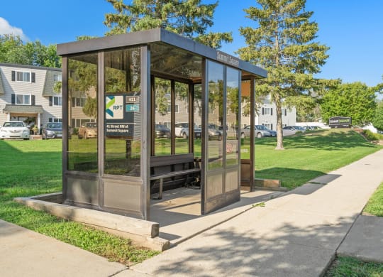 Bus Stop Near Summit Square