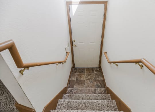 Private Entrance Leading Upstairs