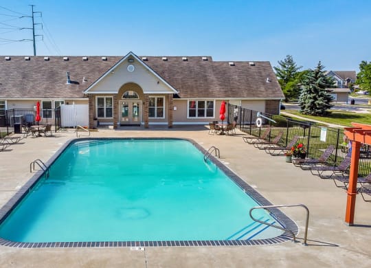 Large Inviting Outdoor Pool
