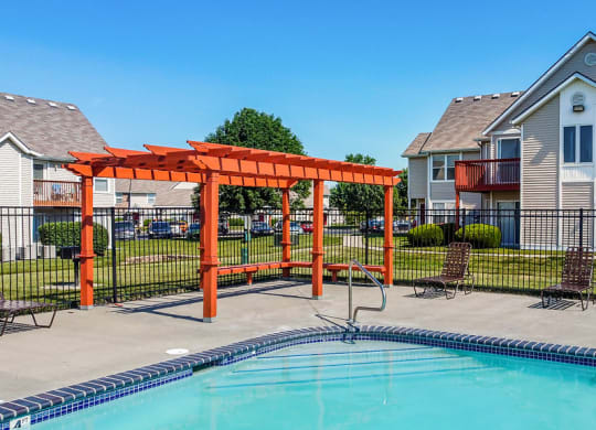 Pergola On The Pool Sundeck