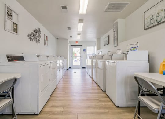 Laundry Facility With Multiple Washers & Dryers