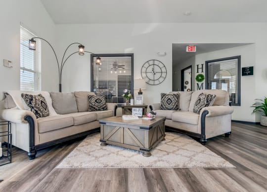 Clubhouse Seating Lounge Area
