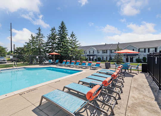 Outdoor Pool with Sundeck